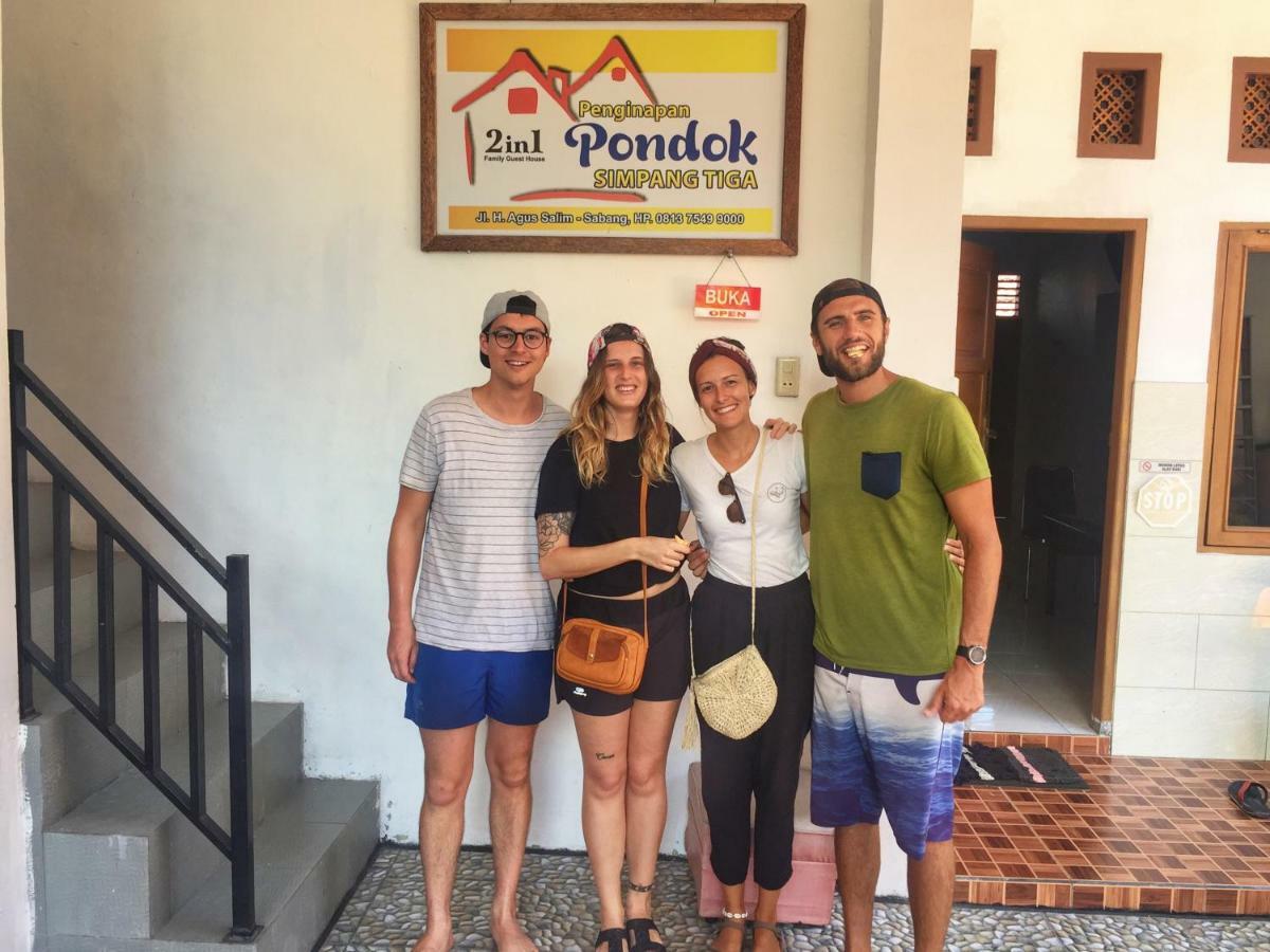 Pondok Simpang Tiga Sabang  Ngoại thất bức ảnh