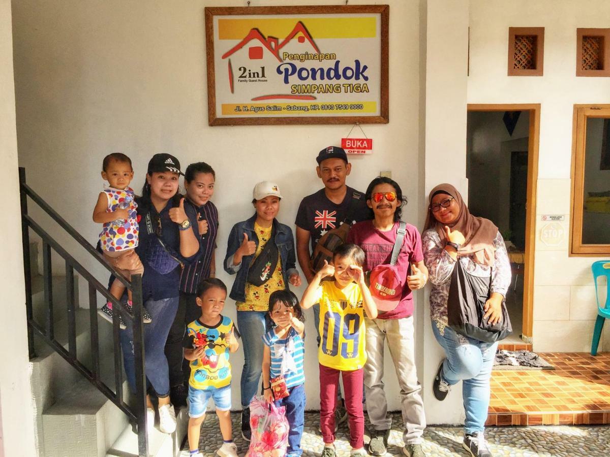 Pondok Simpang Tiga Sabang  Ngoại thất bức ảnh