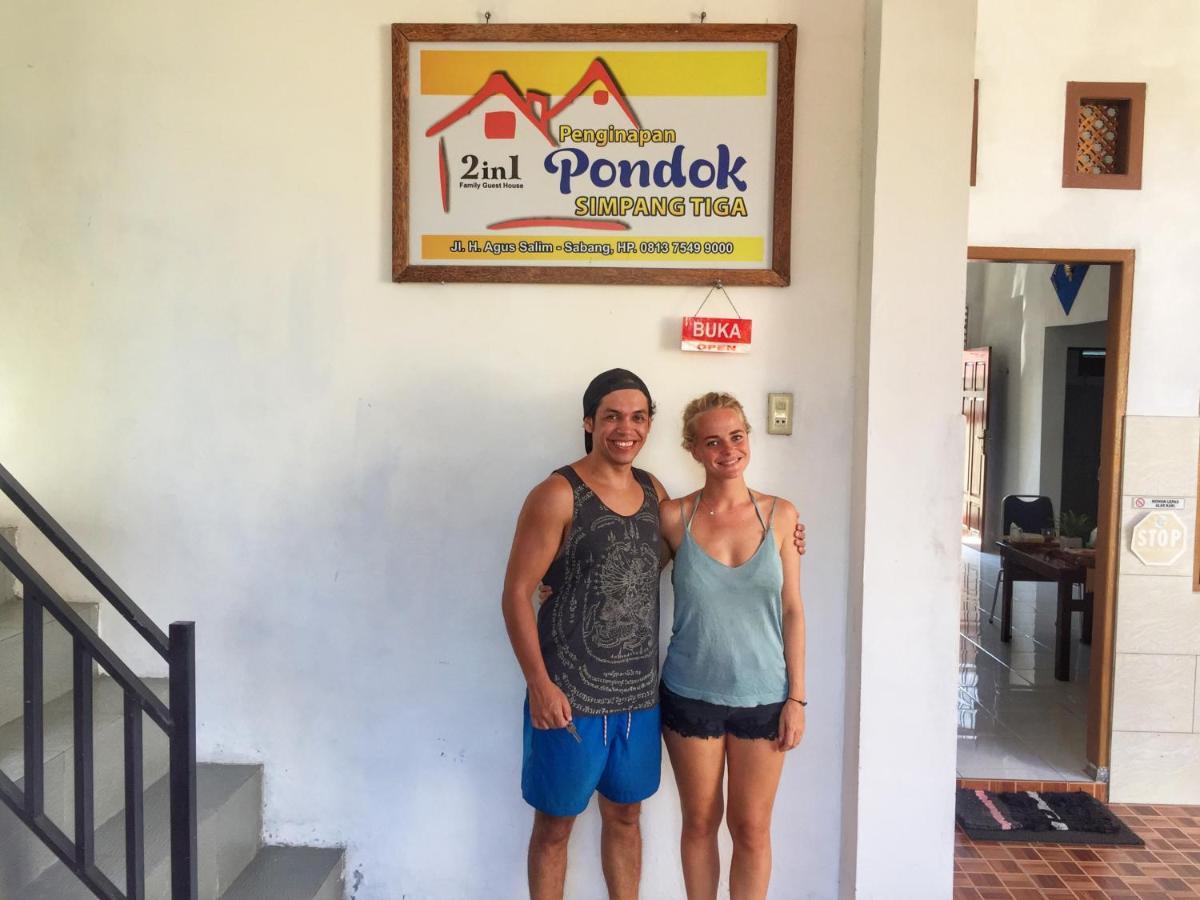 Pondok Simpang Tiga Sabang  Ngoại thất bức ảnh